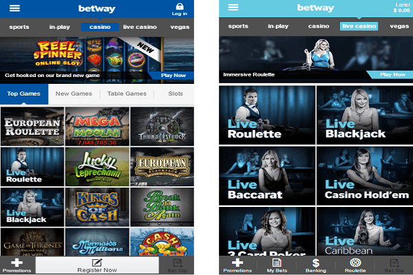 Betway — Captures d'écran 3